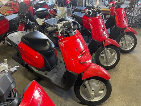 2015 Yamaha Gear, красный, 85000 рублей, вид 2