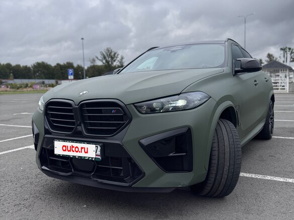 2024 BMW X6 M Competition III (F96) Рестайлинг, зелёный, 15000000 рублей - вид 2