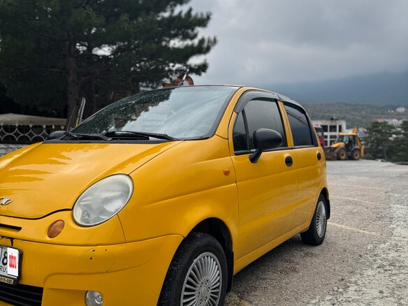 2005 Daewoo Matiz I Рестайлинг, жёлтый, 350000 рублей - вид 1