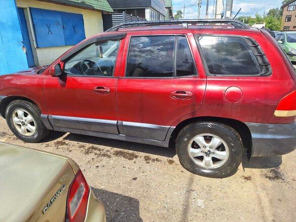 2005 Hyundai Santa Fe I, пурпурный - вид 6