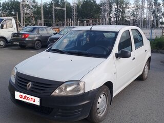 2014 Renault Logan I Рестайлинг, белый, 390000 рублей, вид 2