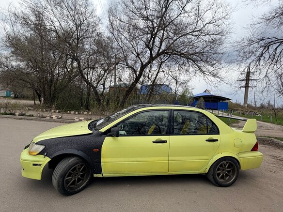 2001 Mitsubishi Lancer IX, жёлтый, 170000 рублей - вид 5