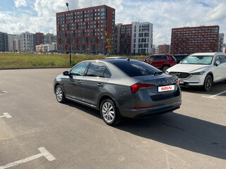 2021 Skoda Rapid II, серый, 1670000 рублей, вид 4
