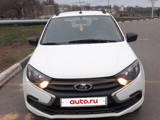 2019 Lada (ВАЗ) Granta I Рестайлинг, белый, 580000 рублей, вид 2