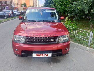 2010 Land Rover Range Rover Sport I Рестайлинг, красный, 1750000 рублей, вид 1
