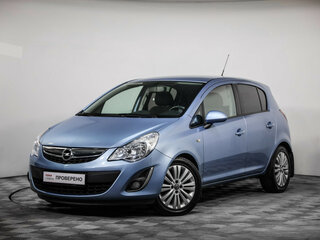 2013 Opel Corsa D Рестайлинг II, голубой, 489000 рублей, вид 1