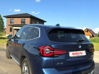 2021 BMW X3 30i III (G01) Рестайлинг, синий, 2600000 рублей, вид 5