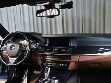 2016 BMW 5 серии 528i xDrive VI (F10/F11/F07) Рестайлинг, синий, 1799000 рублей, вид 5