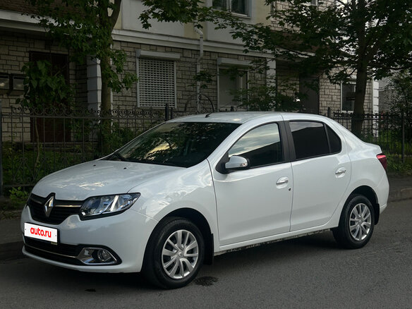 2016 Renault Logan II, белый, 790000 рублей