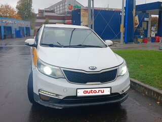 2016 Kia Rio III Рестайлинг, серый, 470000 рублей, вид 1
