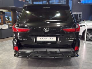 2018 Lexus LX 570 III Рестайлинг 2, чёрный, 6350000 рублей, вид 5