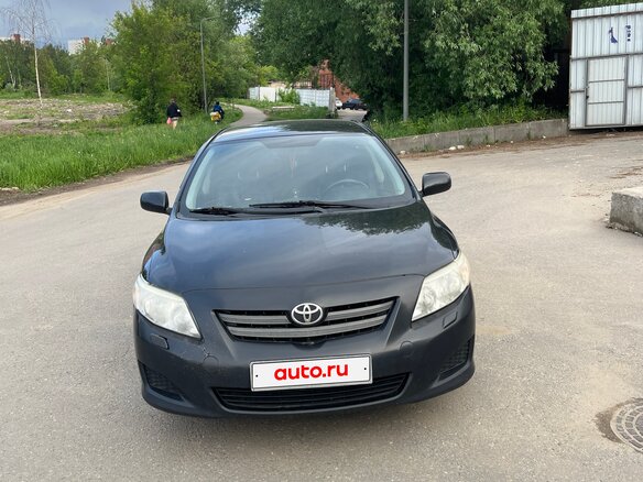 2008 Toyota Corolla X (E140, E150), чёрный, 509000 рублей - вид 3