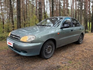 2008 Chevrolet Lanos I, зелёный, 170000 рублей, вид 1