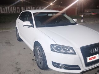 2012 Audi A3 II (8P) Рестайлинг 2, белый, 900000 рублей, вид 2