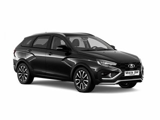 2026 Lada (ВАЗ) Vesta SW Cross I Рестайлинг (NG), чёрный, 2246000 рублей, вид 1