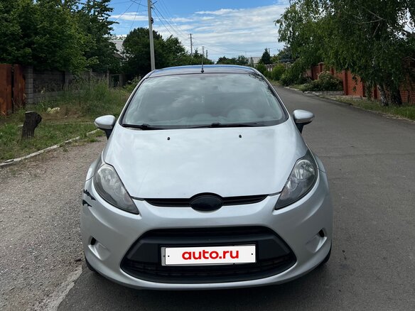 2008 Ford Fiesta Mk6, серебристый, 635000 рублей - вид 2