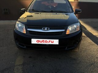 2013 Lada (ВАЗ) Granta I, синий, 450000 рублей, вид 1