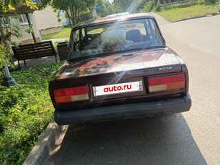 2010 Lada (ВАЗ) 2107, пурпурный, 70000 рублей, вид 2
