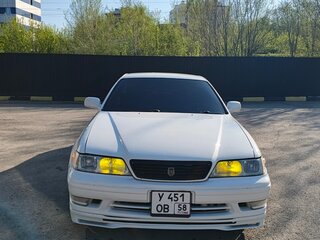 1997 Toyota Mark II VIII (X100), белый, 660000 рублей, вид 4