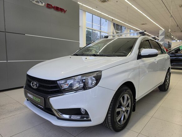 2021 Lada (ВАЗ) Vesta SW I, белый, 1149000 рублей