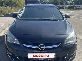 2013 Opel Astra J Рестайлинг, чёрный, 810000 рублей, вид 1