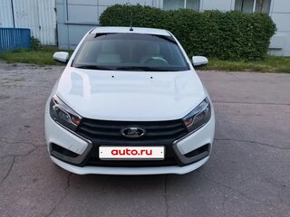 2018 Lada (ВАЗ) Vesta I, белый, 950000 рублей, вид 3