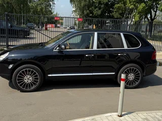 2004 Porsche Cayenne I (955), чёрный, 1200000 рублей, вид 4
