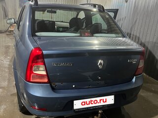 2012 Renault Logan I Рестайлинг, синий, 210000 рублей, вид 4