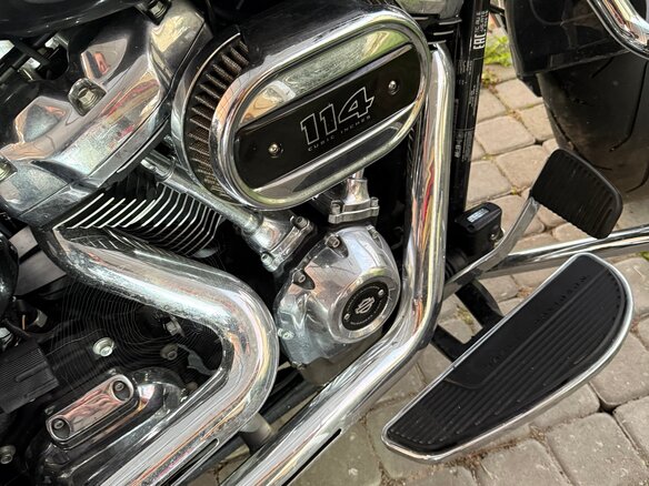 2021 Harley-Davidson Fat Boy, чёрный, 2450000 рублей - вид 10