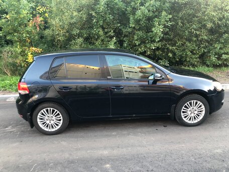 2011 Volkswagen Golf VI, синий, 970000 рублей, вид 4