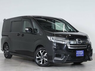 2017 Honda Stepwgn V Рестайлинг, чёрный, 1999000 рублей, вид 1
