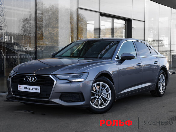 2021 Audi A6 40 TFSI V (C8), серый, 3249000 рублей