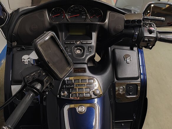 2009 Honda GL 1800 Gold Wing, синий, 720000 рублей - вид 6