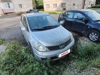 2008 Nissan Tiida I, серебристый, 250000 рублей, вид 1