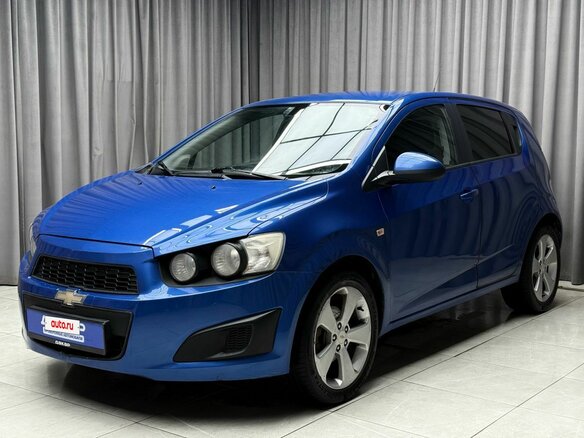 2013 Chevrolet Aveo II, синий, 649000 рублей - вид 2