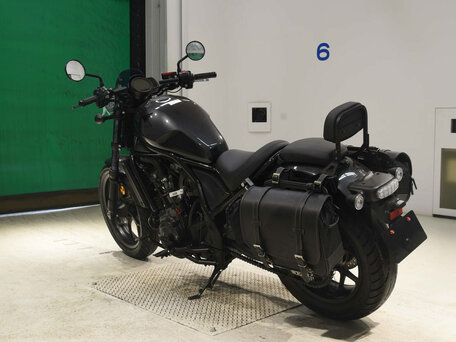 2021 Honda CMX 1100 Rebel, чёрный, 950000 рублей, вид 2