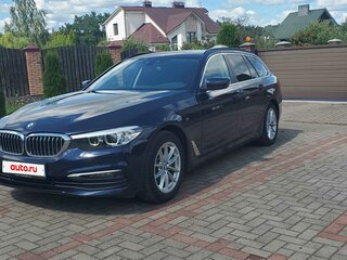 2019 BMW 5 серии 520d VII (G30/G31/G38), синий, 1990000 рублей, вид 1