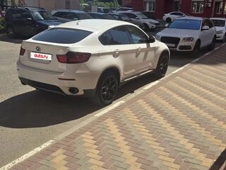 2012 BMW X6 30d I (E71) Рестайлинг, белый, 2150000 рублей, вид 4