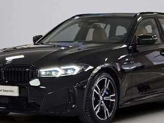 2025 BMW 3 серии 320d VII (G2x) Рестайлинг 2, чёрный, 4653237 рублей, вид 1