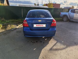 2010 Chevrolet Aveo I Рестайлинг, синий, 350000 рублей, вид 4
