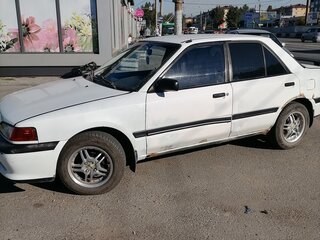 1993 Mazda 323 IV (BG), белый, 110000 рублей, вид 4