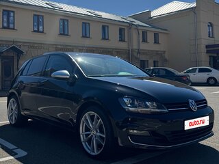 2013 Volkswagen Golf VII, чёрный, 1050000 рублей, вид 3