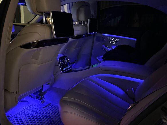 2015 Mercedes-Benz S-Класс 500 Long VI (W222, C217), чёрный, 2700000 рублей - вид 32