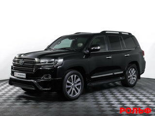 2016 Toyota Land Cruiser 200 Series Рестайлинг 2, чёрный, 5990000 рублей, вид 1