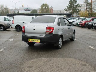 2013 Lada (ВАЗ) Granta I, серебристый, 219000 рублей, вид 2