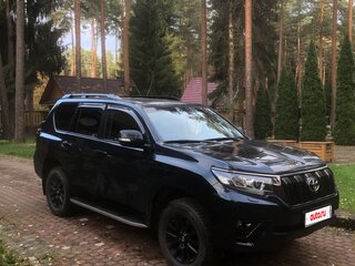 2020 Toyota Land Cruiser Prado 150 Series Рестайлинг 3, синий, 5800000 рублей, вид 4