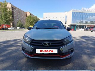 2018 Lada (ВАЗ) Granta I Рестайлинг, серебристый, 590000 рублей, вид 1
