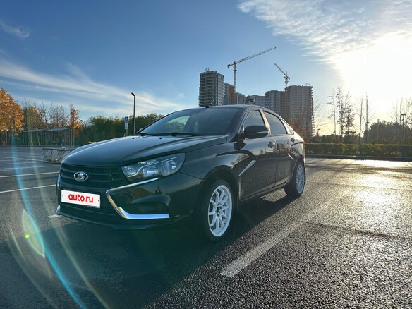 2018 Lada (ВАЗ) Vesta CNG I, чёрный, 690000 рублей
