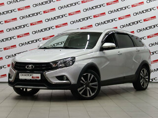 2018 Lada (ВАЗ) Vesta SW Cross I, серебристый, 995950 рублей, вид 1