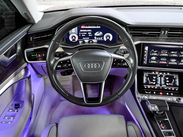 2018 Audi A7 55 TFSI II (4K), синий, 4990000 рублей - вид 14